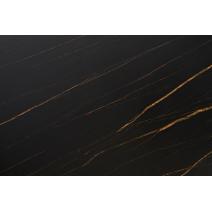  "Рио" стол из HPL 300х120см, цвет столешницы "черный мрамор", угол R3мм, фото 6 