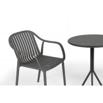  "Мохито" обеденная группа на 2 персоны, цвет темно-серый, фото 3 