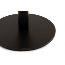  "Каффе" стол из HPL круглый Ø70см, цвет "серый мрамор", подстолье стальное, фото 3 