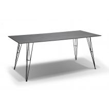  "Руссо" обеденный стол из HPL 150х80см, цвет серый гранит, фото 1 