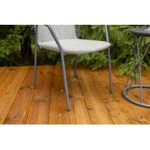  "Марокко" стул из текстилена nanotex, алюминиевый каркас, цвет серый, фото 9 