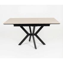  Стол DikLine DI100 Текстиль бежевый/опоры черные (2уп.), фото 2 