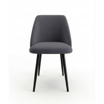  Стул DikLine 335 B28 ANTRACITE, ножки черные, фото 3 