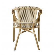  "Кабри" плетеный стул из искусственного ротанга, цвет бежево-коричневый, фото 4 