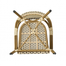  "Кабри" плетеный стул из искусственного ротанга, цвет бежево-коричневый, фото 5 