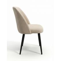  Стул DikLine 335 B03 BEIGE, ножки черные, фото 2 