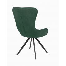  Стул DikLine 333 поворотный TW14 зеленый, ножки черные, фото 4 