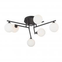  Люстра V2569-1/6PL, 6хG9 макс. 13Вт, плафон ПП, фото 3 