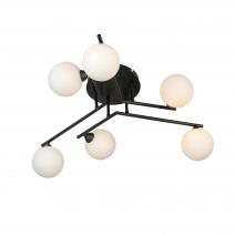  Люстра V2569-1/6PL, 6хG9 макс. 13Вт, плафон ПП, фото 1 