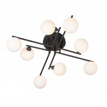  Люстра V2569-1/8PL, 8хG9 макс. 13Вт, плафон ПП, фото 1 