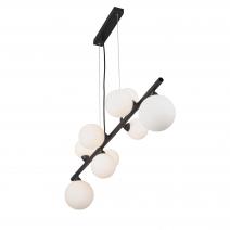  Люстра V2569-1/9S, 9хG9 макс. 13Вт, плафон ПП, фото 1 