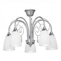  Люстра V3222-9/5PL, 5xE14 макс. 40Вт, плафон ПП, фото 1 