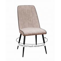 Стул DikLine 324 поворотный B03 BEIGE, ножки черные, фото 1 