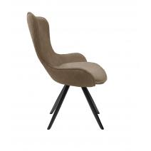  Стул DikLine 333 поворотный TW05 капучино, ножки черные, фото 3 