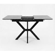  Стол DikLine DI100 Мрамор Кандела cветло-серый/опоры черные (2уп.), фото 2 