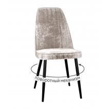  Стул DikLine 327 поворотный M02 бежевый, ножки черные, фото 1 