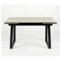  Стол DikLine DZ160 Текстиль бежевый/черные (2 уп.), фото 2 