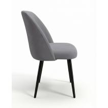  Стул DikLine 335 B22 GREY, ножки черные, фото 2 