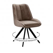  Стул DikLine 504 поворотный BL05 капучино, ножки черные, фото 1 