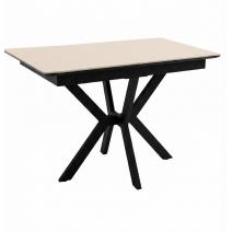  Стол DikLine DI100 Текстиль бежевый/опоры черные (2уп.), фото 1 