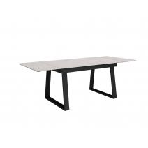  Стол DikLine DZ160 хромикс белый/черный (2 уп.), фото 2 