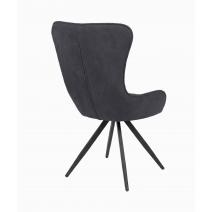  Стул DikLine 333 поворотный TW11 серый, ножки черные, фото 4 