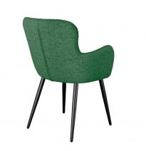  Стул DikLine 503 поворотный NS Pine зеленый, ножки черные, фото 4 