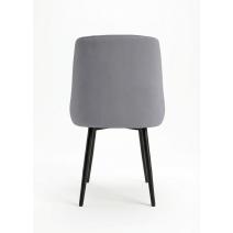  Стул DikLine 335 B22 GREY, ножки черные, фото 4 