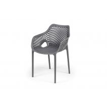  "Беллини" стул пластиковый, цвет темно-серый, фото 1 