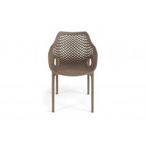  "Беллини" стул пластиковый, цвет бежево-коричневый, фото 3 