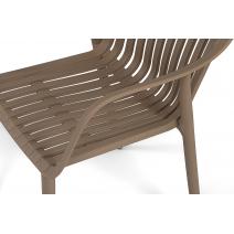  "Мохито" стул пластиковый, цвет бежево-коричневый, фото 5 