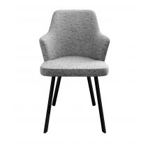  Стул DikLine 235 поворотный, NS10 GREY, ножки черные, фото 3 