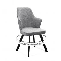  Стул DikLine 235 поворотный, NS10 GREY, ножки черные, фото 1 