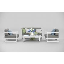  Виллино светло - серая, алюминий / стекло, фото 1 