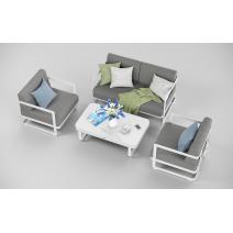  Виллино светло - серая, алюминий / стекло, фото 2 