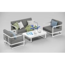  Виллино светло - серая, алюминий / стекло, фото 3 