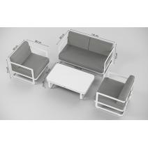  Виллино светло - серая, алюминий / стекло, фото 10 