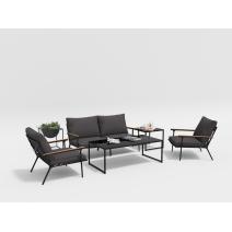  Калма антрацит, алюминий / тик / стекло - 15%, фото 1 