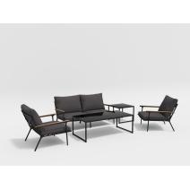  Калма антрацит, алюминий / тик / стекло - 15%, фото 4 