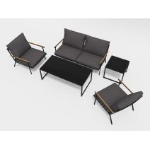  Калма антрацит, алюминий / тик / стекло - 15%, фото 5 