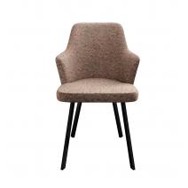  Стул DikLine 235 поворотный, NS05 CAPPUCCINO, ножки черные, фото 2 