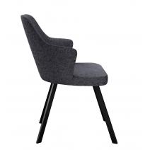  Стул DikLine 235 поворотный, NS13 GRAPHITE, ножки черные, фото 4 