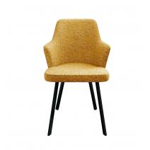  Стул DikLine 235 поворотный, NS Gold горчица, ножки черные, фото 3 