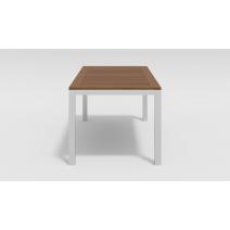  Белла 180 белый, алюминий / тик, фото 2 