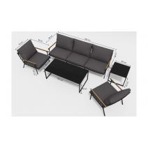  Калма антрацит, алюминий / тик / стекло - 15%, фото 14 