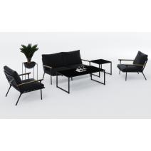  Калма черная, алюминий / тик / стекло - 15%, фото 5 