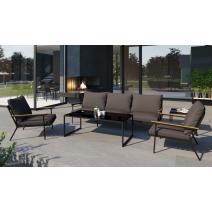  Калма антрацит, алюминий / тик / стекло - 15%, фото 1 