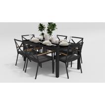  Калма антрацит, алюминий / тик, фото 4 