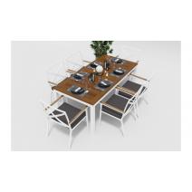  Белла 180 антрацит, алюминий / тик, фото 3 