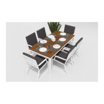  Белла 180 антрацит, алюминий / тик, фото 5 